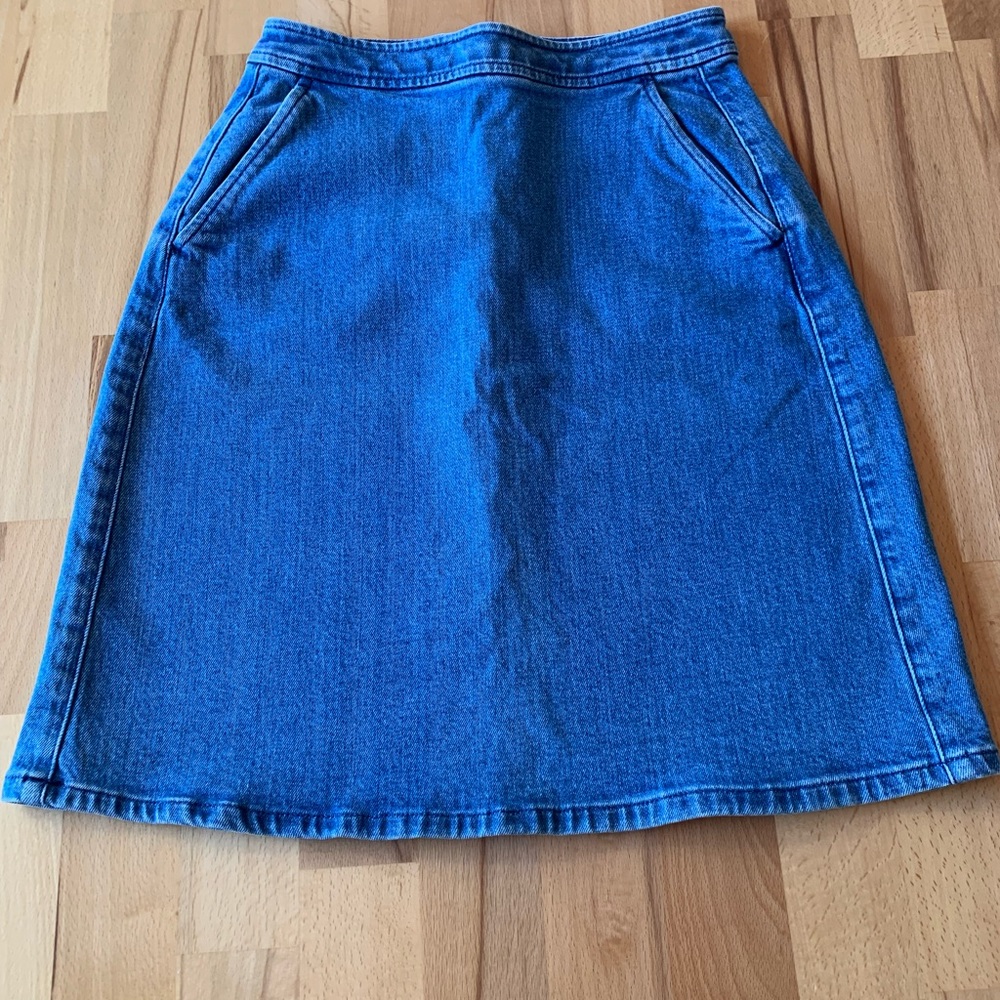 J. Crew denim mini skirt size 24